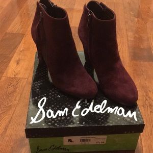 Sam Edelman booties.